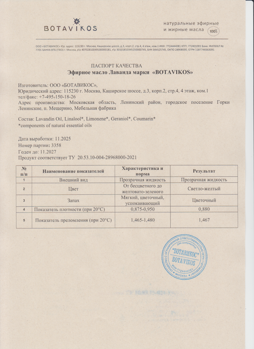 Паспорт №112025